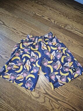 Lacrosse Unlimited Monkey & Banana Lacrosse Shorts Youth Medium